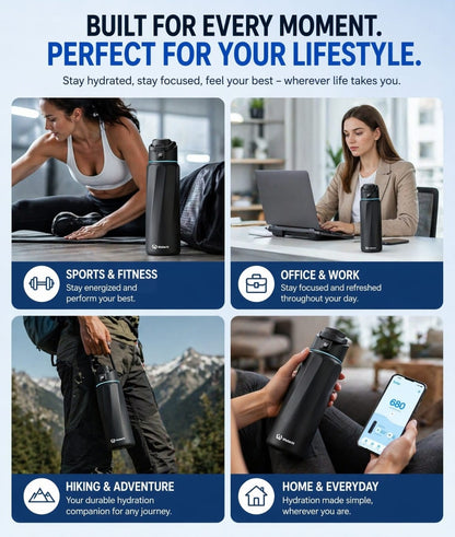 HydraTrack Pro™ Smart Bottle